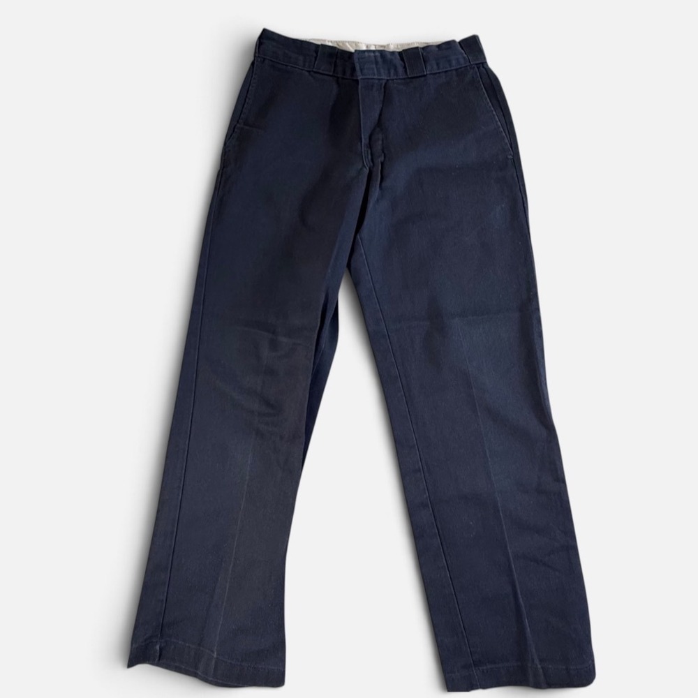 Dickies 874 Work Pants Men 30x30 Original Fit Straight Leg Navy Blue